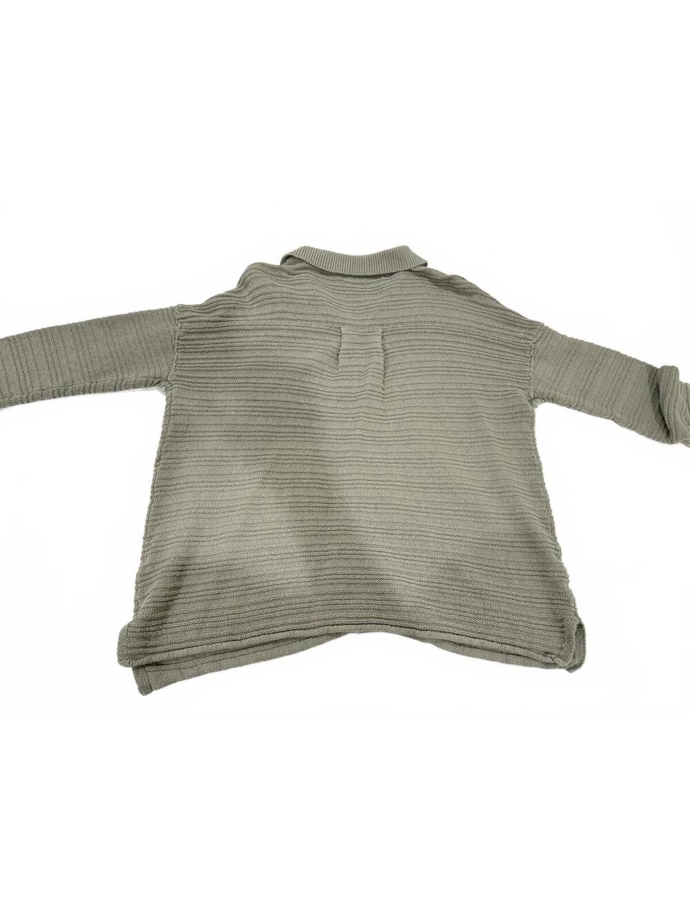 Free People Beach Day Dreaming Knit Cardigan Olive Green Small - Picture 5 of 9